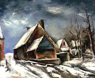 Landscape in Winter, Beauce