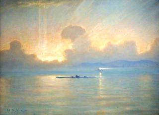 U-Boat at Sunset
