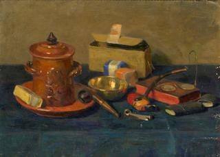 Still life with Pipes