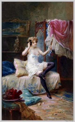 Maiden in Her Boudoir