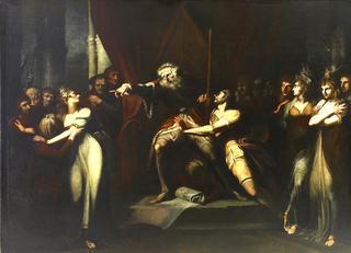 King Lear Banishing Cordelia