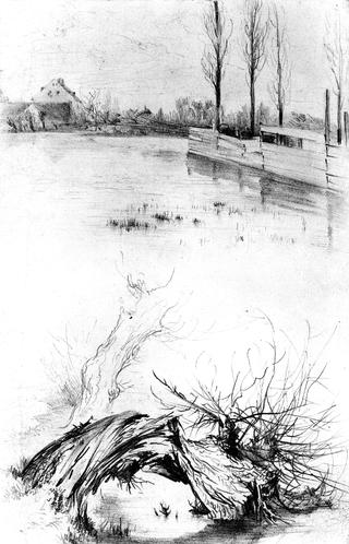 The Schafgraben Flooded