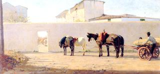 Un mattino di primavera. Il muro bianco
