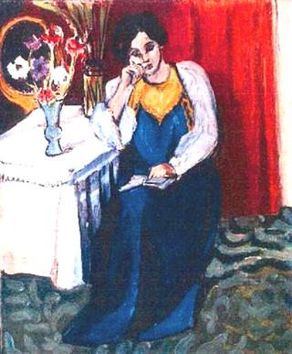 The Reader in Blue and Yellow