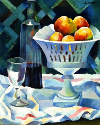 Still Life with Bowl of Fruit