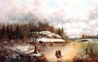 Skating in Winter