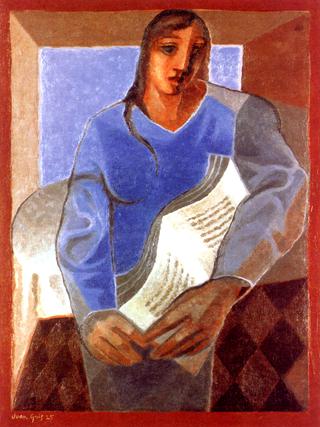 Woman with Book