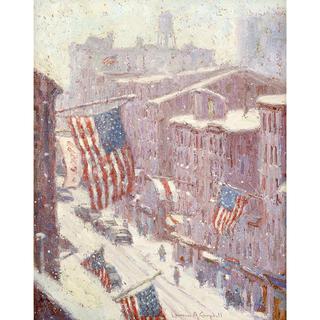 Third Street from Ben Franklin Bridge, Philadelphia