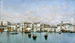 The Riva Degli Schiavoni in Venice