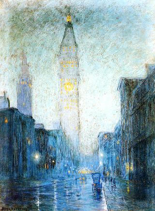 Madison Avenue at Twilight