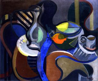 Still LIfe with a Lemon and an Orange