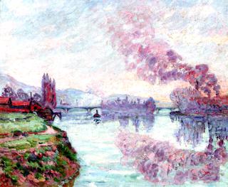 Banks of the Seine near Rouen
