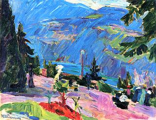 Landscape with Promenade