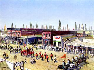 Armistice Day Parade of 1922, Mexia, Texas