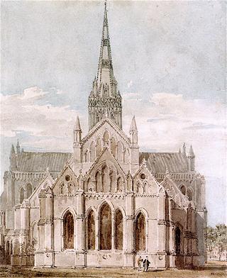 Salisbury Cathedral from the East