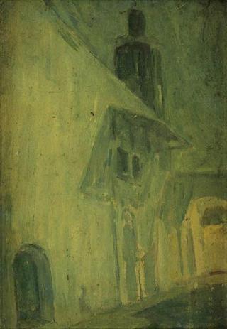 The House (Wall) in Blue