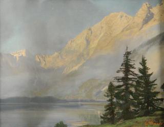 View of the Konigsee at Berchtesgaden