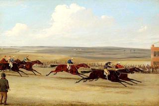 The 1850 Cambridgeshire Stakes: The Finish