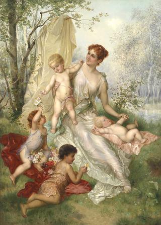 Mother And Children