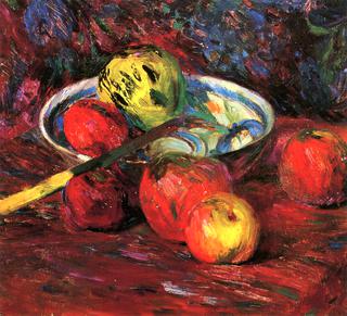 Knife and Apples