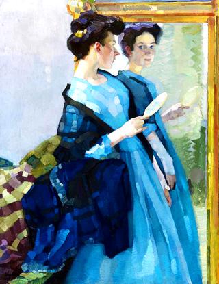 Moran at the Mirror