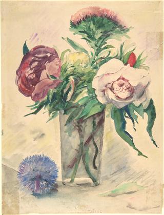 花瓶里的花