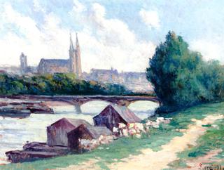 Angers, the Banks of the Seine