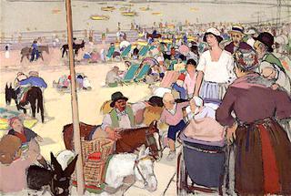 Bank Holiday, Portobello Beach
