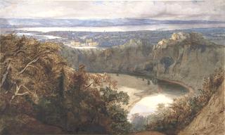 View of Chepstow, Wales
