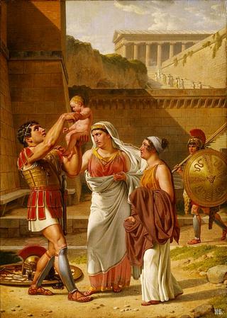 Hector’s farewell to Andromache