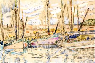 Sailboats at Dock