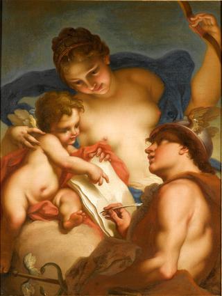 Venus, Mercury and Cupid