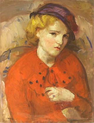 Model in the Red Blouse