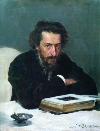 Portrait of composer and journalist Pavel Ivanovich Blaramberg.