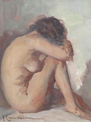 Female Nude, Seated