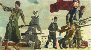 The Rebellion in 1905 (study)