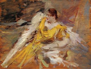 Lady in Yellow