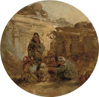 Arabs amongst the Roman Ruins
