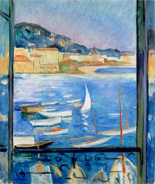 Villefranche-sur-Mer, Window overlooking the port