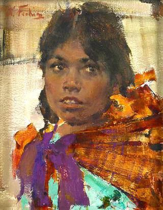 Head Of A Girl