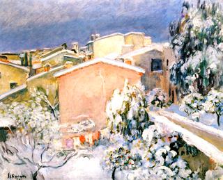 Village in Winter