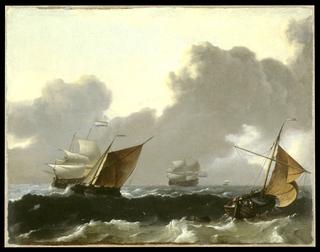 Storm At Sea