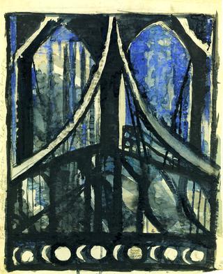 Study of the Brooklyn Bridge