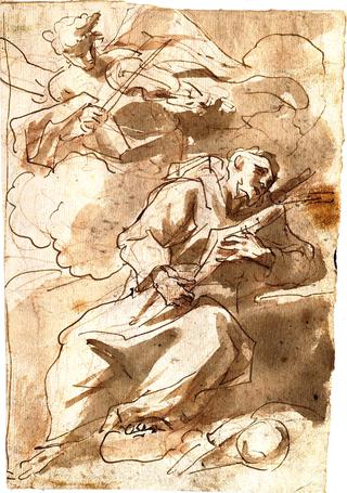 An Angelic Minstrel Appears to Saint Francis