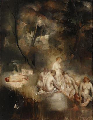 Bathers in the Forest