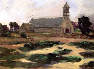 Landscape with Church