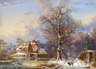 Village in Winter