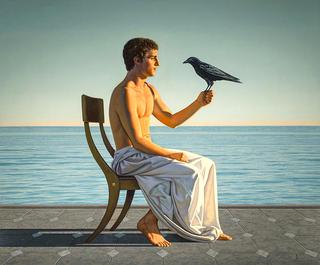 Man with Crow