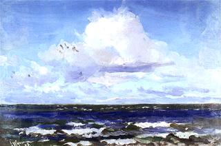 Sea landscape in Palanga