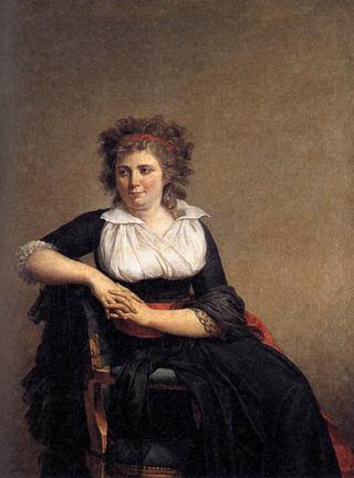 Portrait of the Marquise d'Orvilliers